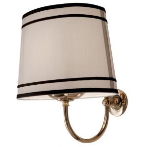 GENTRY HOME Black Cloud 9293 Lampa łazienkowa ścienna stylowa eskluzywna owalna