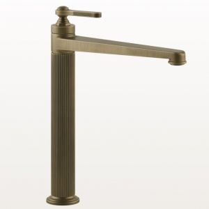 GESSI Venti20 65004 Bateria umywalkowa nablatowa mosiądz antyczny art deco