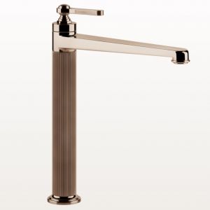 GESSI Venti20 65004 Bateria umywalkowa nablatowa miedziana art deco