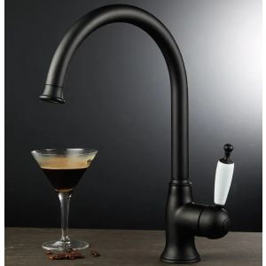 BUGNATESE Kitchen 6381 Bateria kuchenna retro vintage czarny matowy