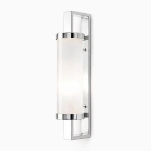 MIA ITALIA Porta Nuova Lampa kinkiet łazienkowy złoty, czarny, biały