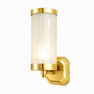 MIA ITALIA Portofino Lampa kinkiet łazienkowy złoty chrom glamour