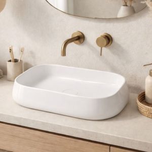 HIDRA CERAMICA Bounce BN55 Umywalka nablatowa stylowa nietypowa