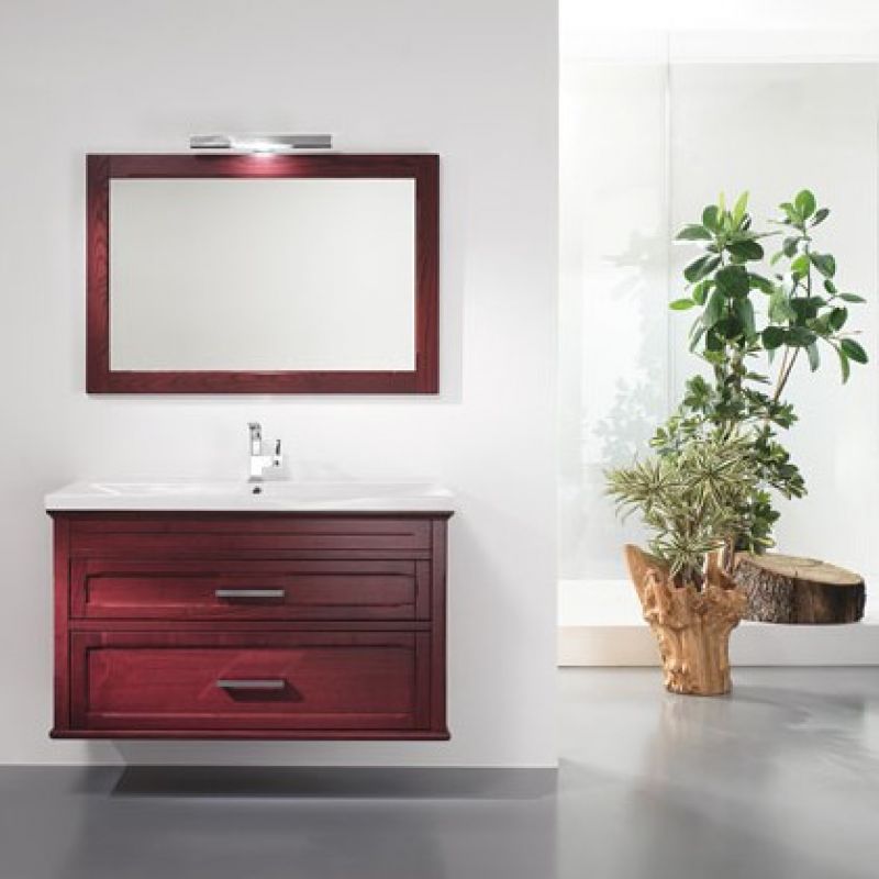 EBAN Morgana 105 Comp.x17 Szafka, umywalka, lustro, lampa