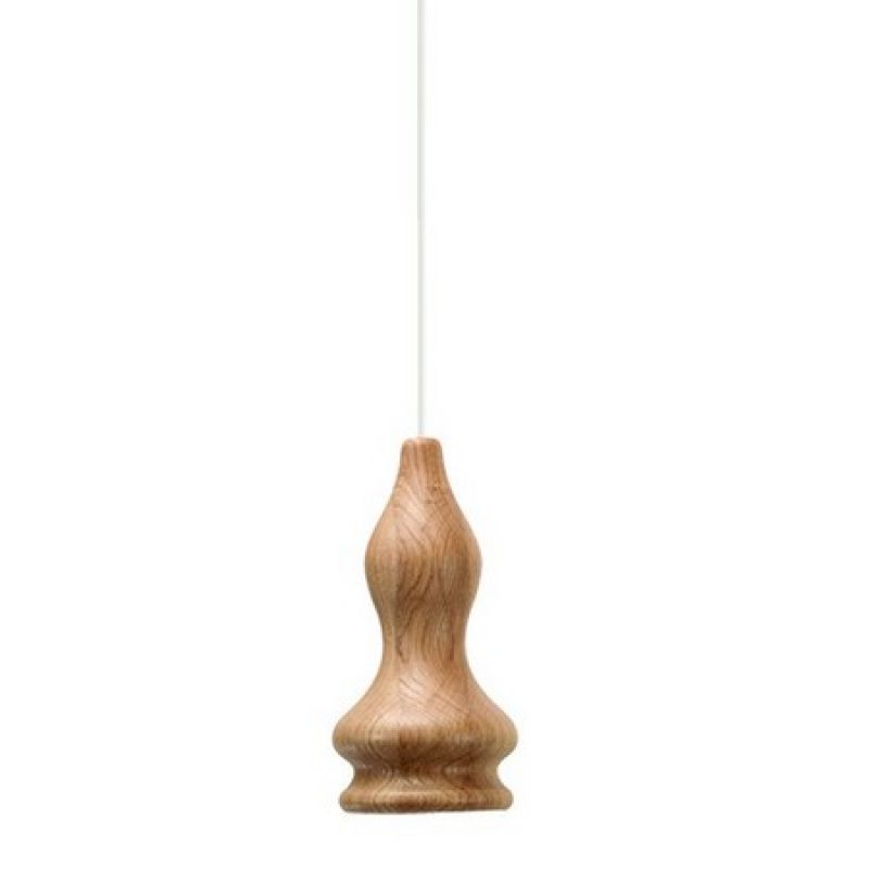 EXT Blub3 Oak Lampa wisząca naturalny dąb