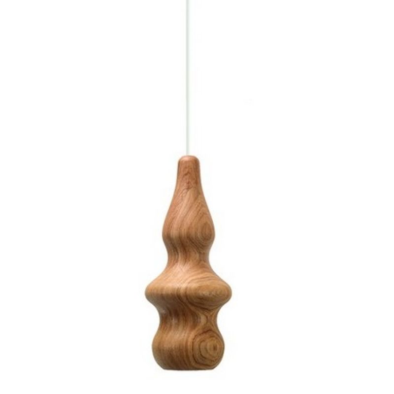 EXT Blub4 Oak Lampa wisząca naturalny dąb