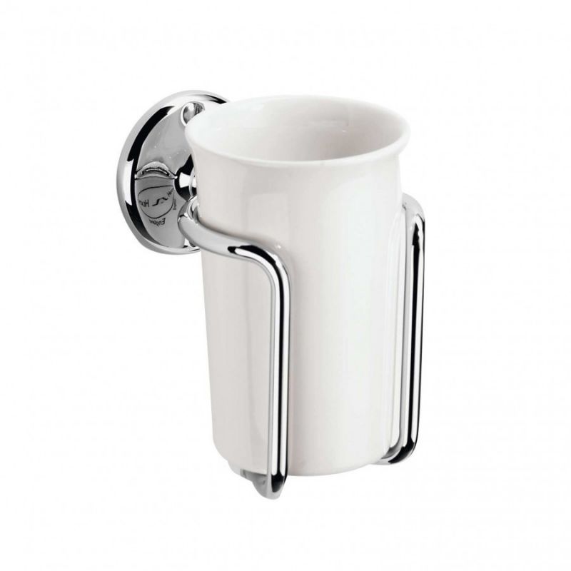 GENTRY HOME James 8646 Pojemnik ścienny ceramiczny retro