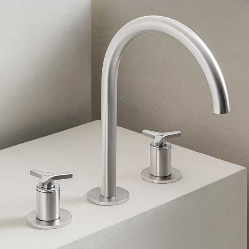 QD Rubinetterie Tomeo 6310036T Bateria umywalkowa 3 otworowa stojąca