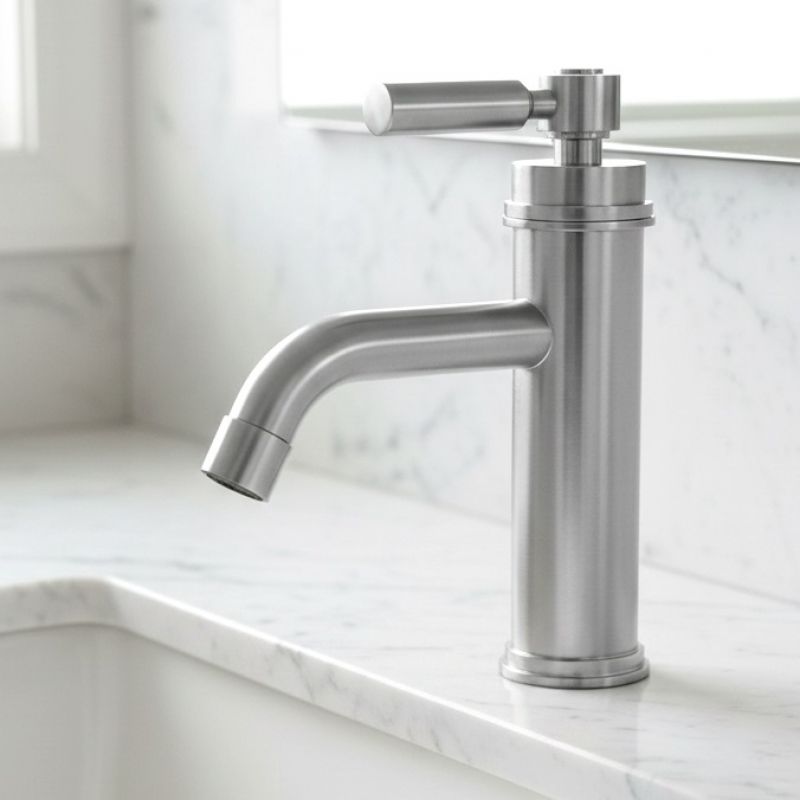 ROSSI FIORENZO Tibesar 526000 Bateria umywalkowa nikiel szczotkowany