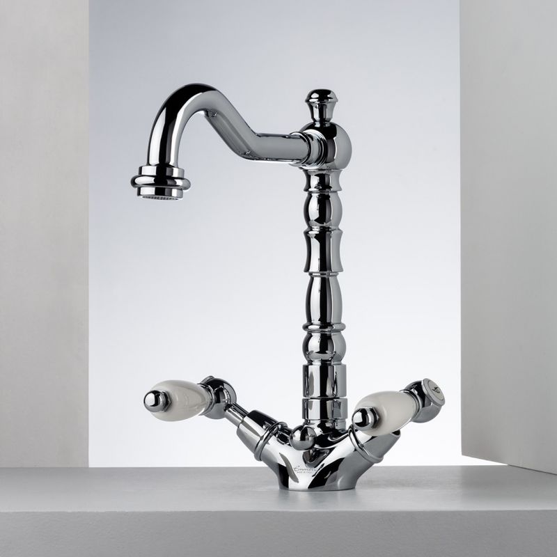 EMMEVI Deco Ceramic 121613 Bateria umywalkowa retro stylizowana vintage