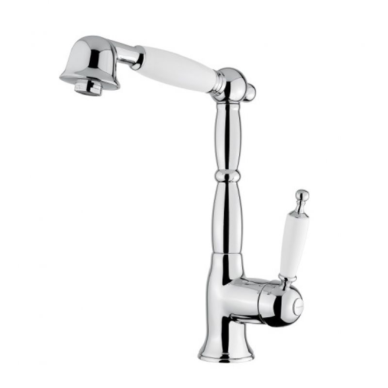 BUGNATESE Kitchen 6388 Bateria kuchenna z wyciąganą wylewką retro vintage