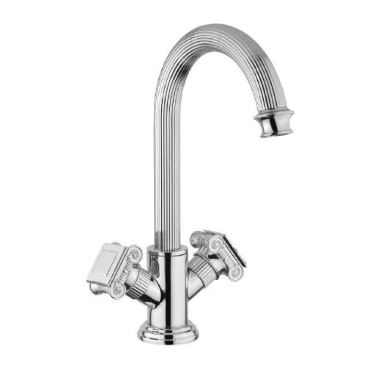 BUGNATESE Kitchen 8451 Bateria kuchenna stylizowana retro vintage z ruchomą wylewką