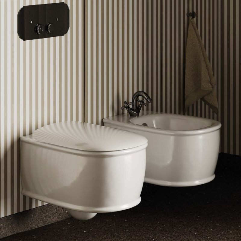ARTCERAM Atelier ATB001 Bidet wiszący rero vintage