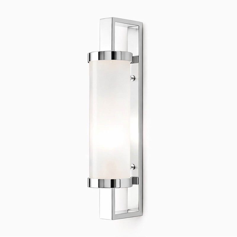 MIA ITALIA Porta Nuova Lampa kinkiet łazienkowy złoty, czarny, biały